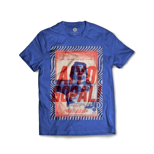 Limited Edition Blue Aiyo Gopal T-shirt