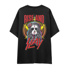 Rise & Slay Oversized Tee