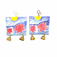 Medhini Hand Painted Earring 05