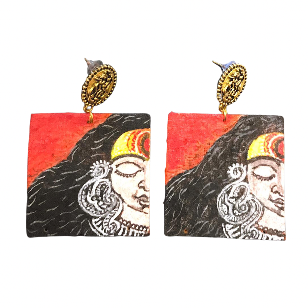 Medhini Hand Painted Earring 12