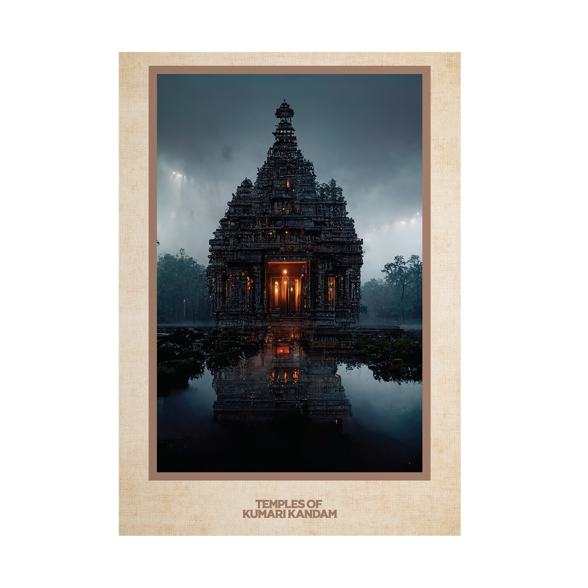 Temples of Kumari Kandam Posters