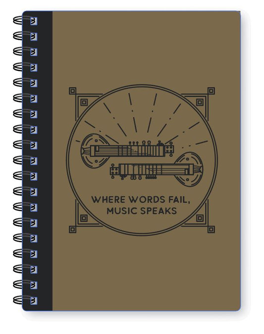 Music Speaks Notebook