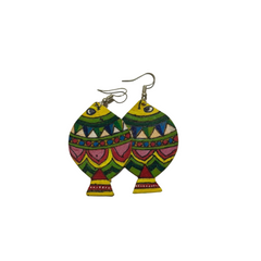 Medhini Hand Painted Earring 29