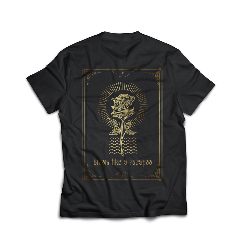 Bloom Like A Rosapoo T-shirt
