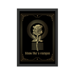 Rosapoo Poster (with frame)