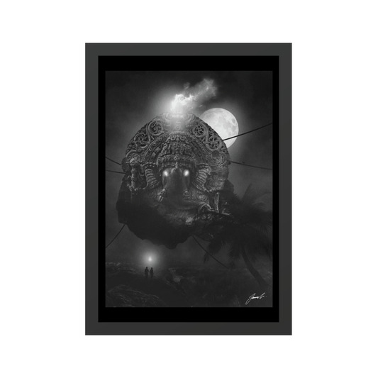 Ganesa Poster (with frame)