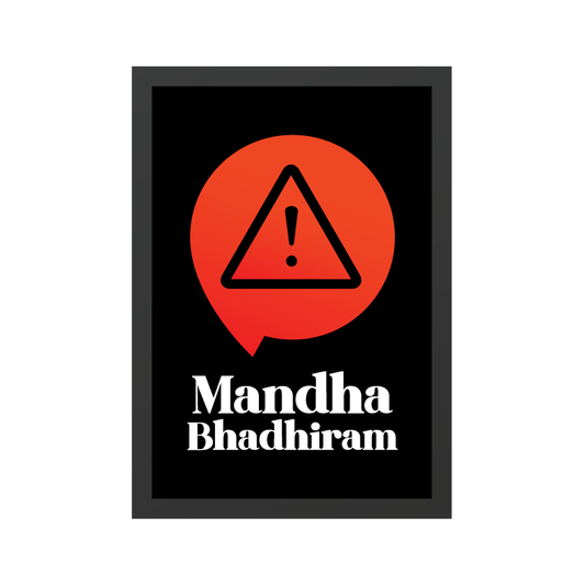 Manda Badhram Poster