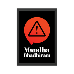 Manda Badhram Poster