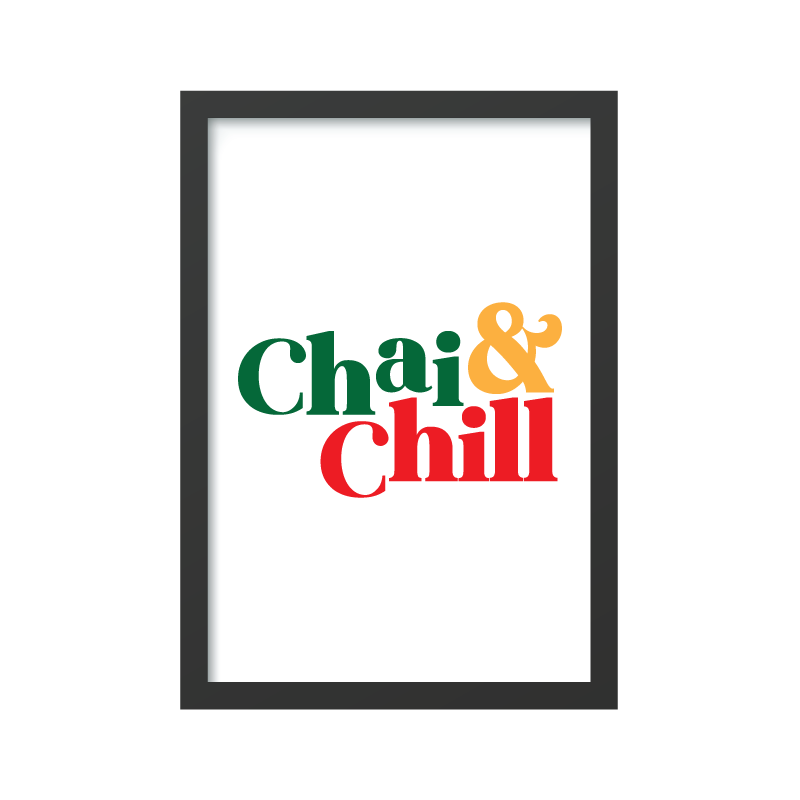 Chai & Chill Poster