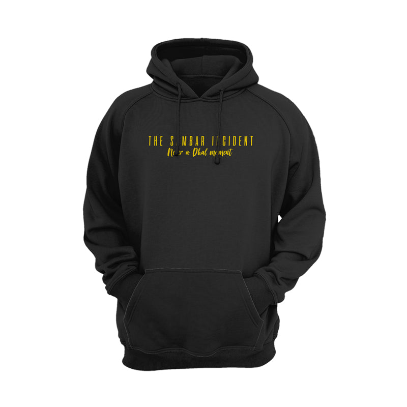 The Sambar Incident Merch Black Hoodie