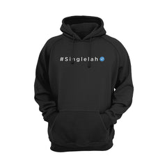 Singlelah Black Hoodie